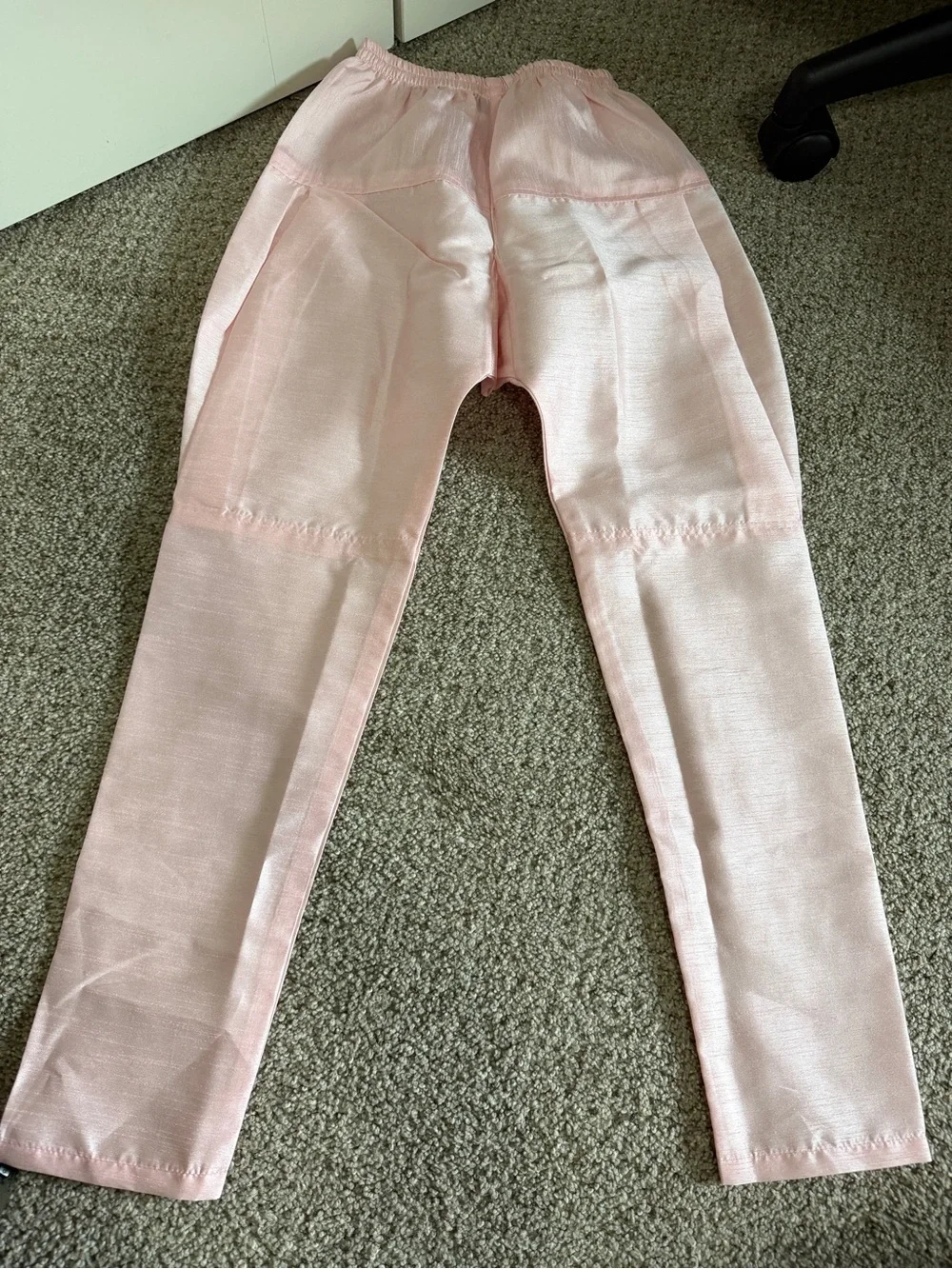 Light Pink Embroidered Boys Kurta Set Size 8
